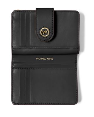 Small Logo Print Compact Wallet   