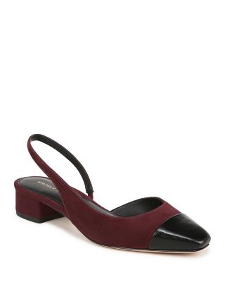 Veronica Beard Women's Cecile Slip On Slingback Pumps