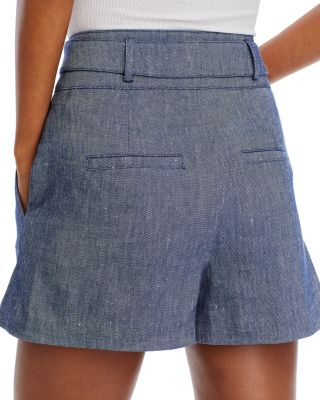Runo Buttoned Belt Shorts