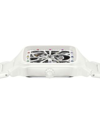 True Square Automatic Open Heart Watch, 38mm x 44mm