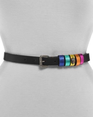 Women's Multi Keeper Leather Belt