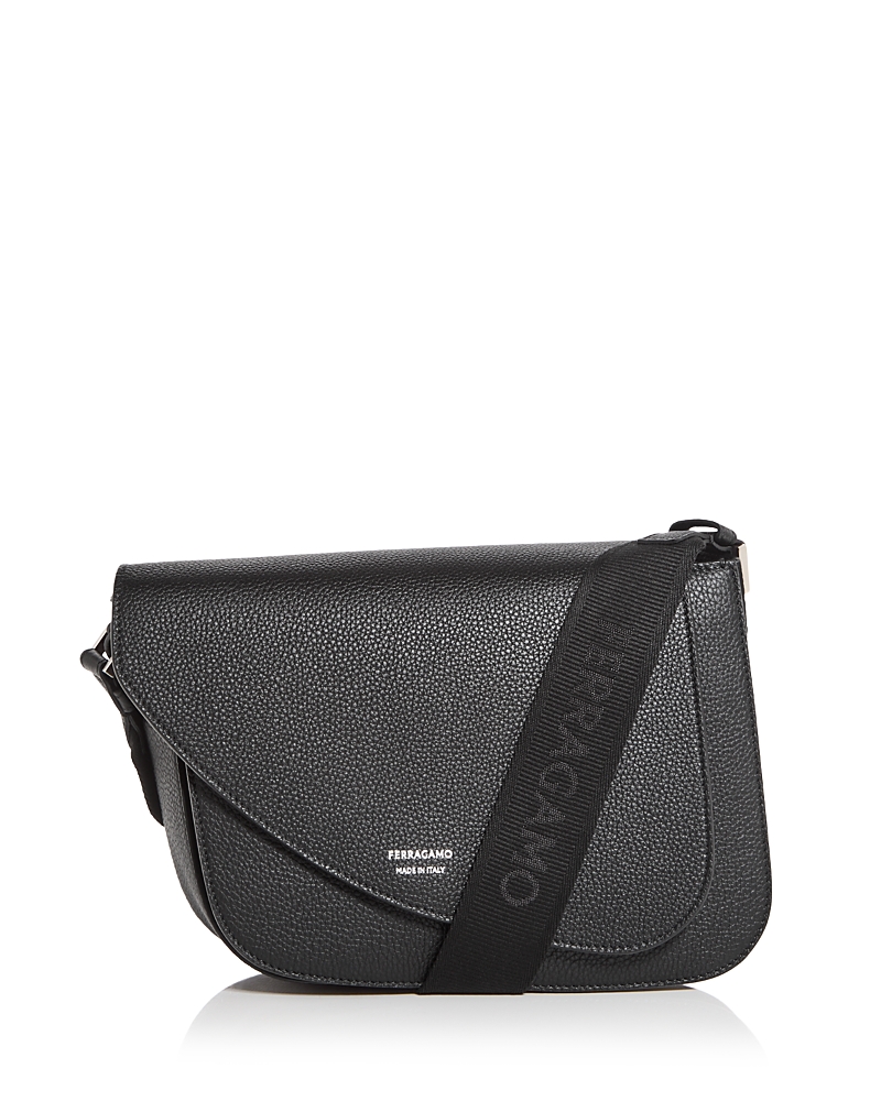 Ferragamo Fiamma Leather Crossbody