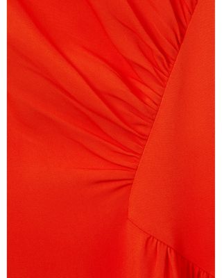 reiss stacey ruched midi dress Reiss Petite Stacey Polka Dot Ruched Mermaid Maxi Dress