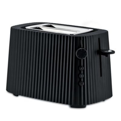 Alessi - Plisse 2 Slice Toaster, Black