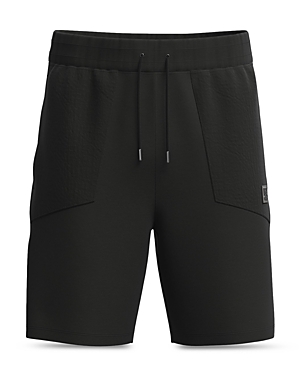 Shop Hugo Dolter Relaxed Drawstring Shorts In Black