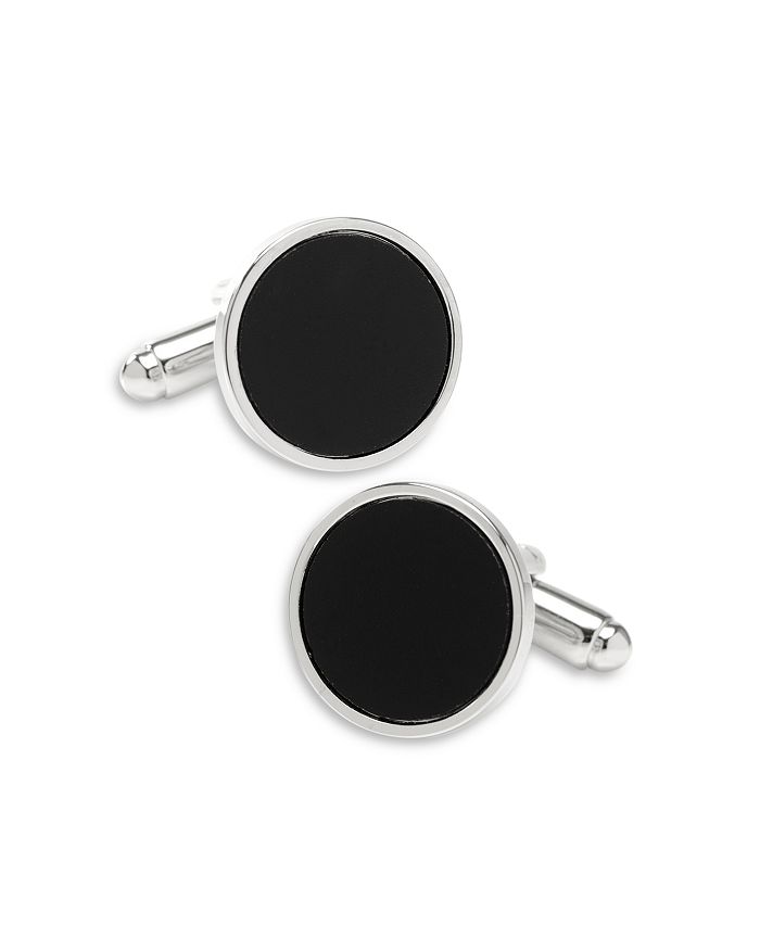 Cufflinks Inc Round Onyx Cufflinks Bloomingdale's