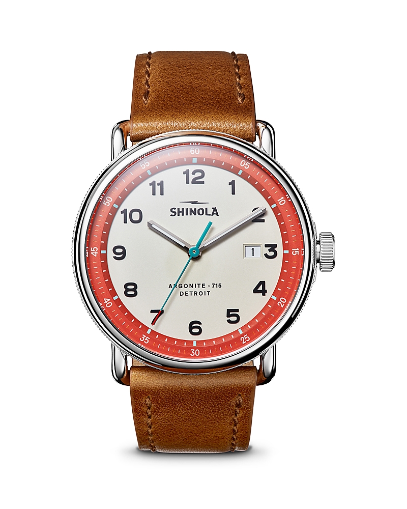 Shinola Canfield Model C56 3HD Watch, 43mm