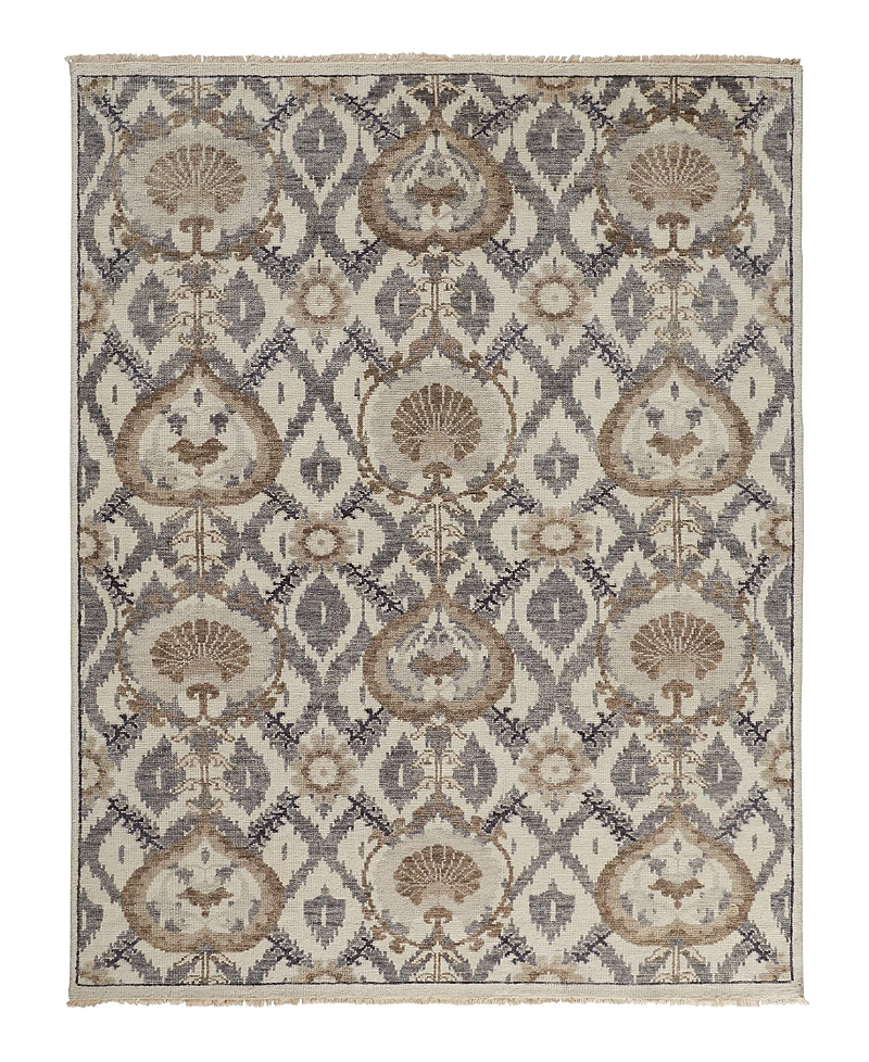 Photos - Area Rug Feizy Beall BEA6712F , 2' x 3' BEA6712FGRYBRNP00