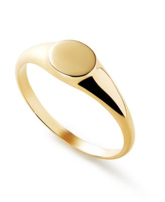 10K Gold Signet Ring