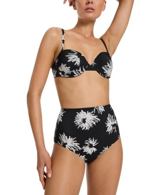 JETS - Underwire Balconette Bikini Top & High Waist Bikini Bottom