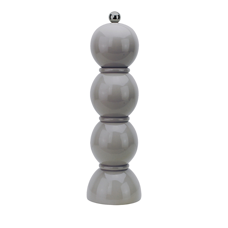 Addison Ross Bobbin Lacquered Salt Or Pepper Mill Grinder In Chiffon