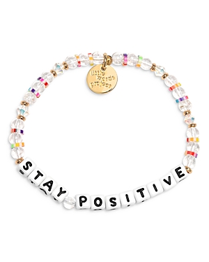 Little Words Project Stay Positive Bracelet, Medium/Large