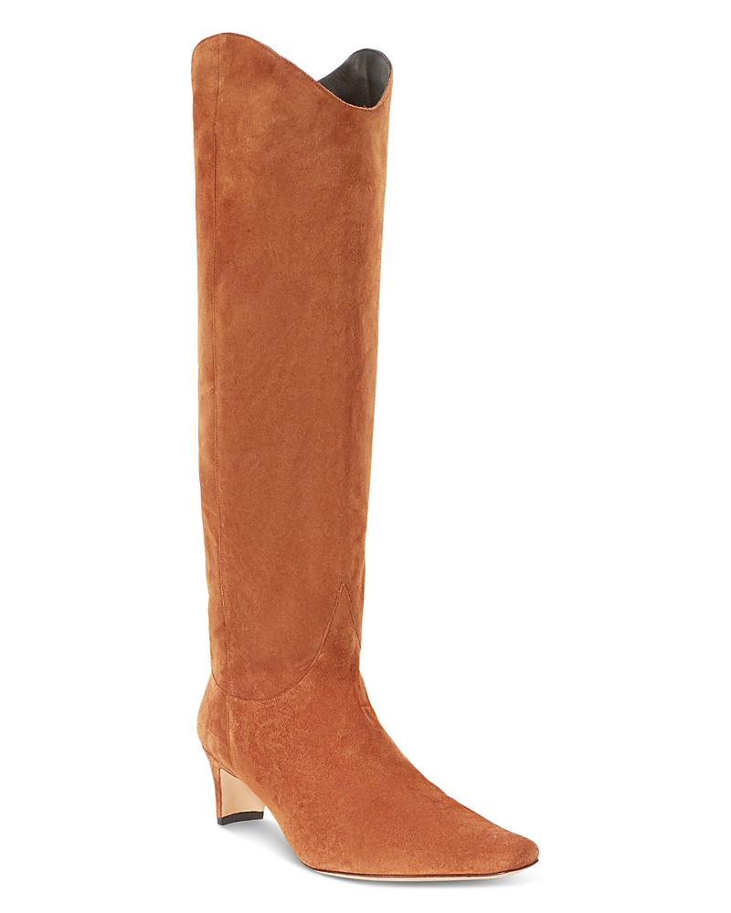 STAUD WOMEN'S WESTERN WALLY SUEDE TALL BOOTS