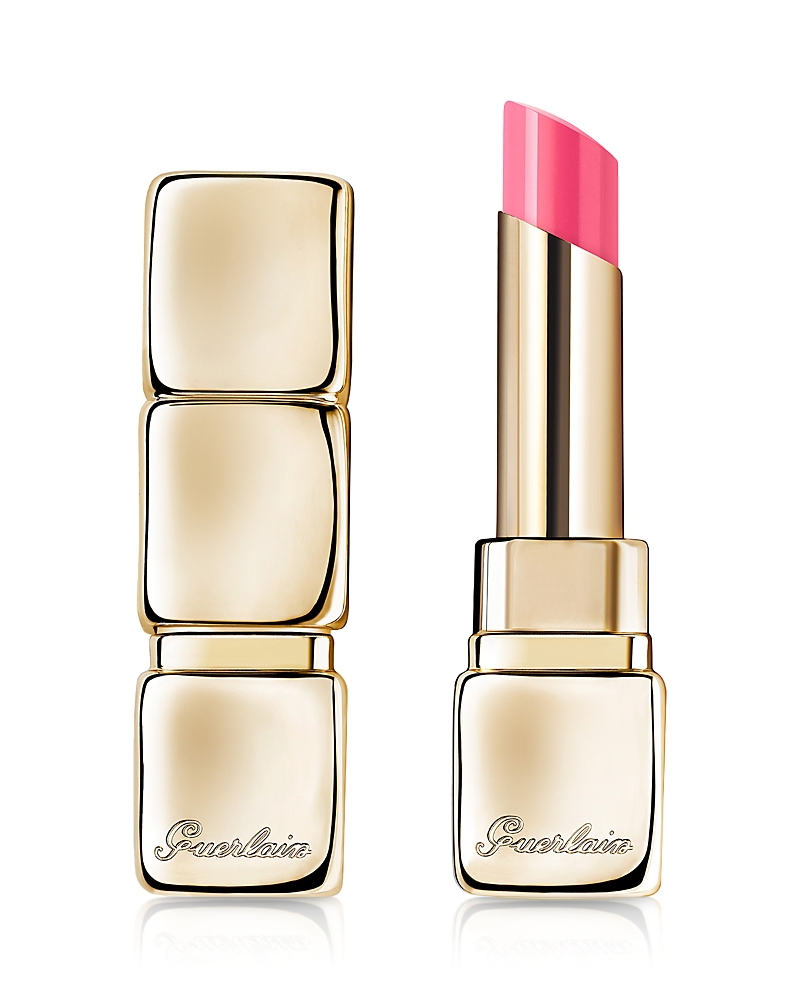 Guerlain Kisskiss Bee Glow Lipstick Balm In Pop Rose Glow