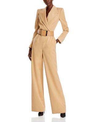 Sergio Hudson Belted Jumpsuit