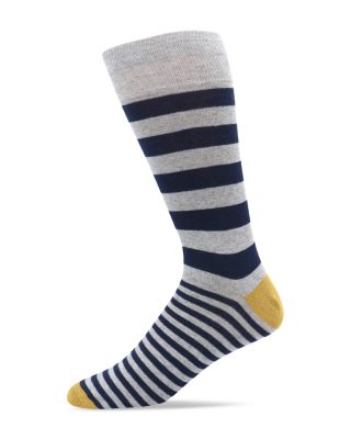 The Men's Store at Bloomingdale's - Striped Crew Socks - Exclusive