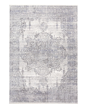 Shop Feizy Cecily 8573586f Area Rug, 7'10 X 10' In Gray/ivory
