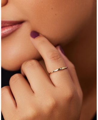 10K Gold Lab Grown Diamond Signet Ring