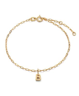 Ana Luisa 10K Gold Letter Bracelet