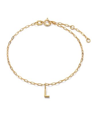 Ana Luisa 10K Gold Letter Bracelet
