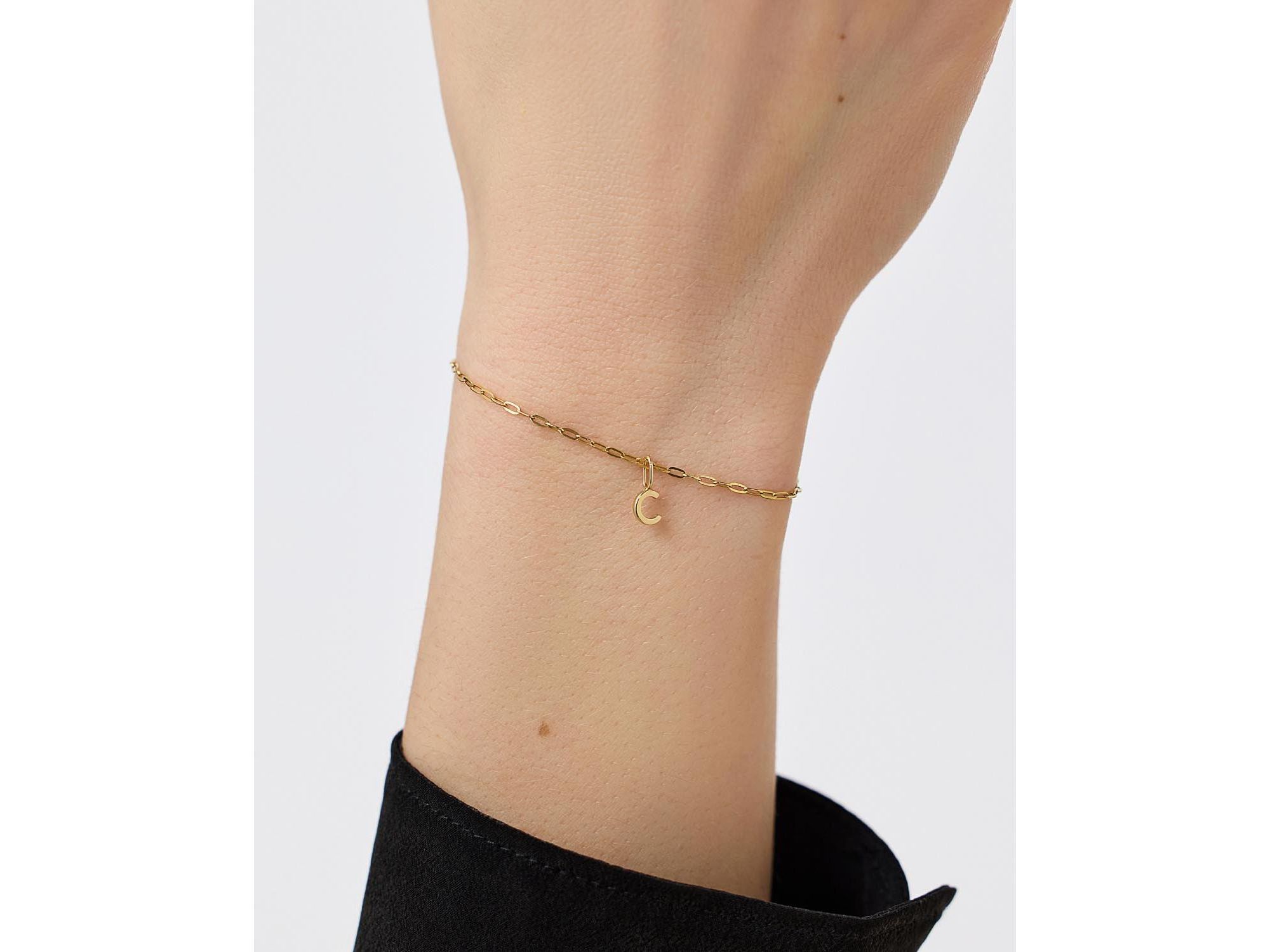 10K Letter Bracelet — Image 6