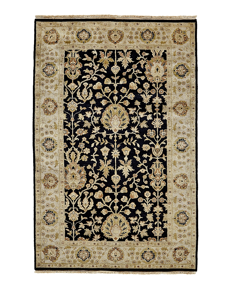 Shop Feizy Drake 4816047f Area Rug, 7'9 X 9'9 In Black/gold