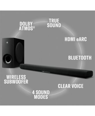 Dolby Atmos Sound Bar with Wireless Subwoofer