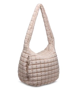 Revive Extra Large Quilted Nylon Hobo