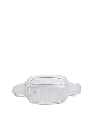 Sol & Selene Hip Hugger Mesh Belt Bag In White