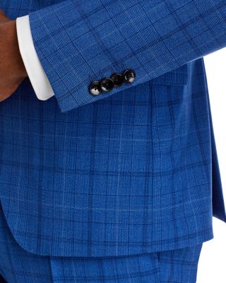 H-Huge Plaid Slim Fit Suit