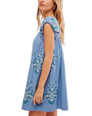 green emerald velvet dress Wildflower Romance Embroidered Maxi Dress