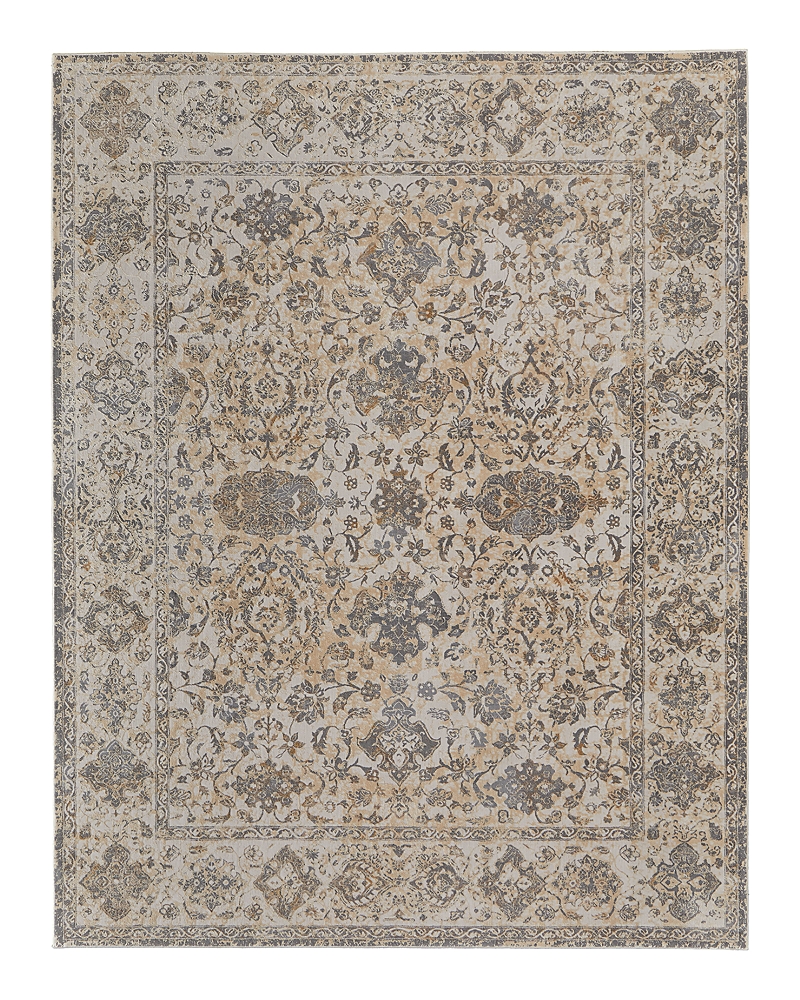 Feizy Celene Cel39l0f Area Rug, 7'9 X 10' In Ivory/tan