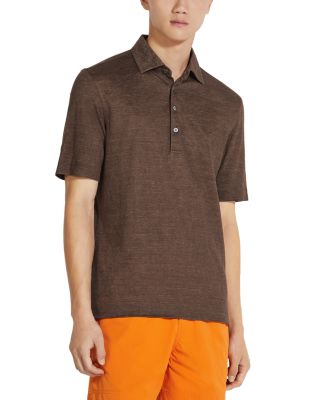 Zegna - Linen Polo Shirt