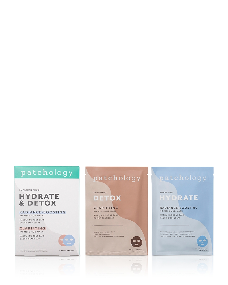 Patchology SmartMud Duo Hydrate & Detox No Mess Mud Masks