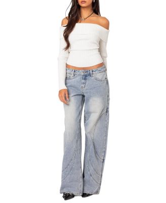 Lauren Knit Fold Over Top