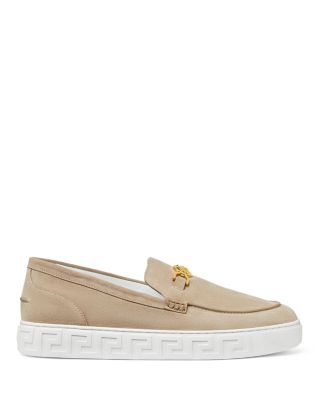 Versace - Suede Hybrid Loafers