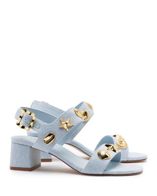 Larroudé - Women's Madison Studded Strappy Sandals