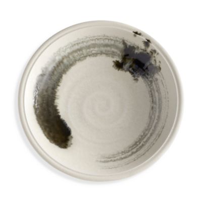 Sumi Brush Soup Plate