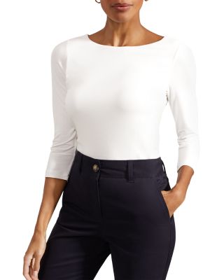 HOBBS LONDON - Sonya Boat Neck Top