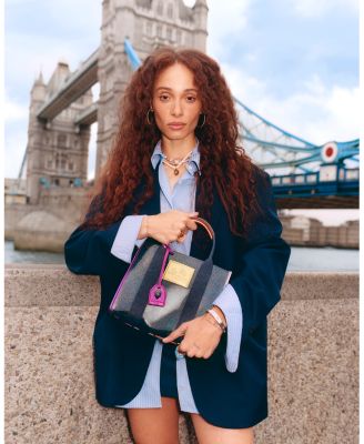 Southbank Vinyl Mini Tote Bag