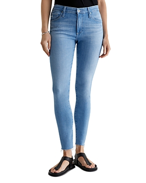 High Rise Ankle Skinny Jeans in Palm Beach
