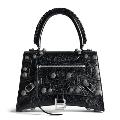 バッグ BALENCIAGA LE CAGOLE MEDIUM Le Cagole Medium leather shoulder bag in black - Balenciaga
