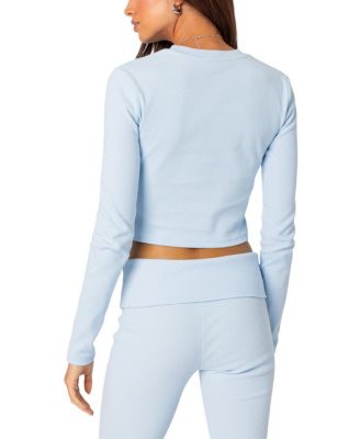 Coffee Break Ribbed Top