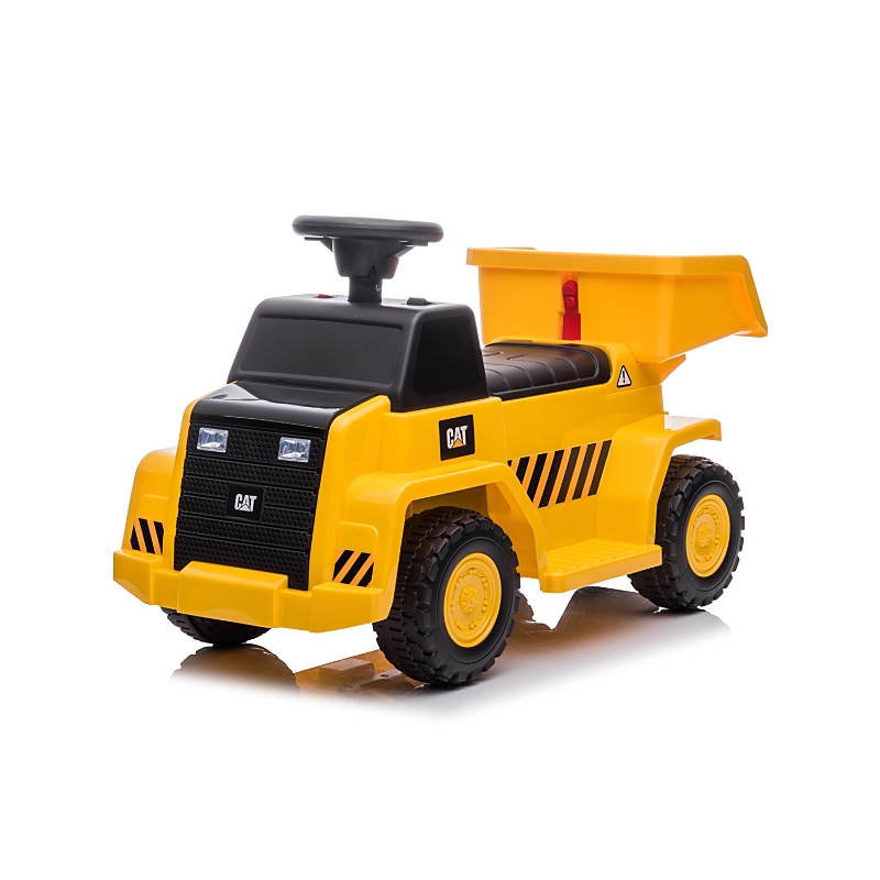 Freddo Cat Mini Dump Truck 6V 1-Seater Ride on for Kids - Ages 1.5 - 3 Years