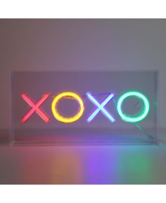  XOXO Neon Sign with RBG Lights - Ages 5-7