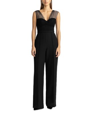 Zac Posen - Tulle Bustier Jumpsuit