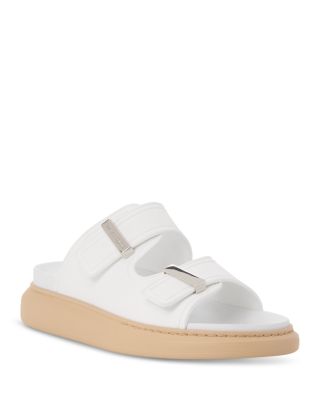 McQueen - Women's Buckled Slide Sandals