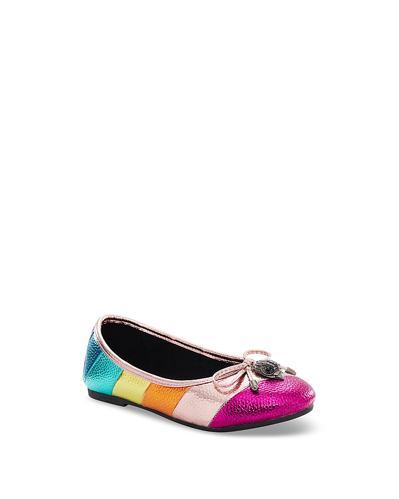 Kurt Geiger Girls' Mini Eagle Ballerina Flats - Toddler, Little Kid, Big Kid In Multi