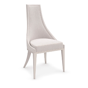 Shop Caracole Tall Order Side Chair In Stardust