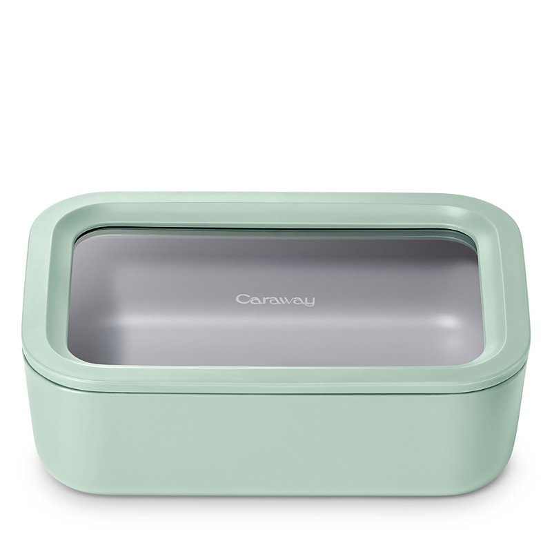 Caraway 6.6 Cup Rectangular Glass Food Container In Mist
